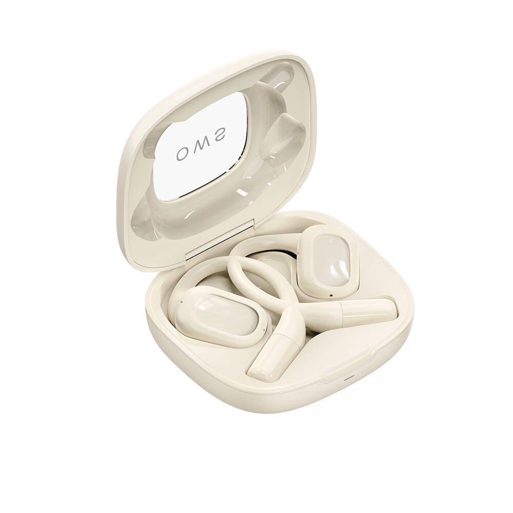 Wiwu O100 Openbuds OWS Kulak İçi Bluetooth v5.3 Kulaklık Beyaz