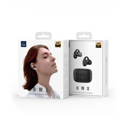 Wiwu O200 Openbuds OWS Kulak İçi Bluetooth v5.3 Kulaklık Beyaz