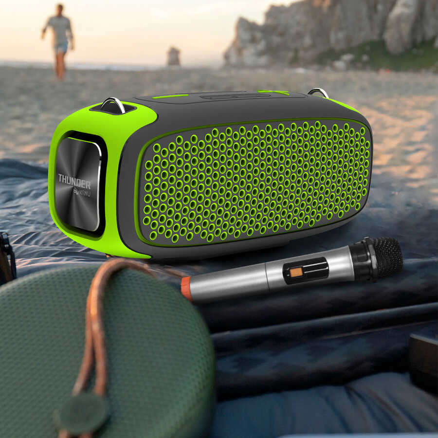 Wiwu P16 Max Bluetooth Speaker Hoparlör Yeşil