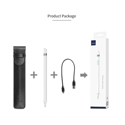Wiwu P339 Active Stylus Dokunmatik Çizim Kalemi Beyaz