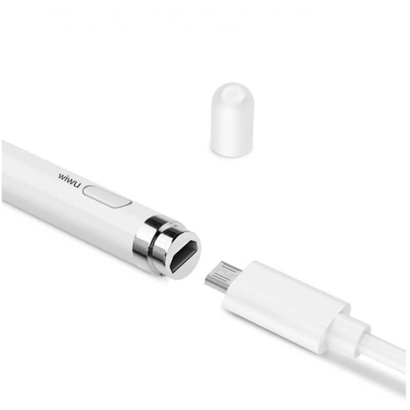 Wiwu P339 Active Stylus Dokunmatik Çizim Kalemi Beyaz
