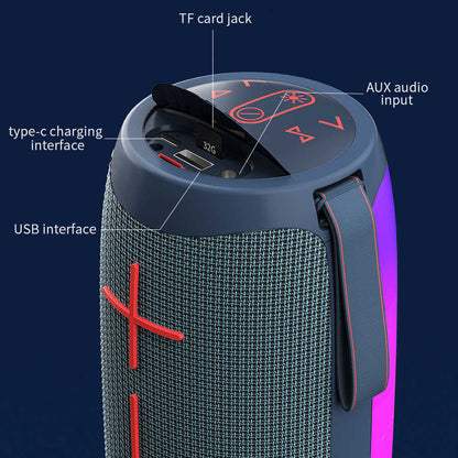 Wiwu P40 Bluetooth Speaker Hoparlör Mavi