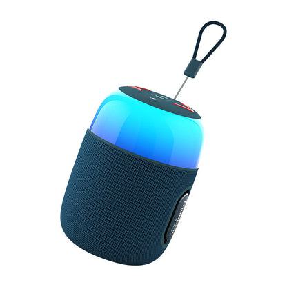 Wiwu P60 Mini RGB Led Işıklı Thunder Wireless Bluetooth Speaker Hoparlör Mavi