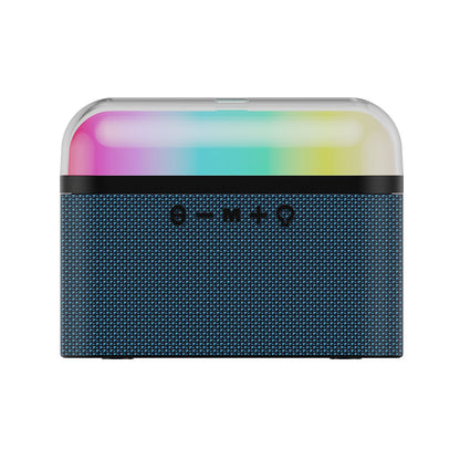 Wiwu P60 RGB Led Işıklı Thunder Wireless Bluetooth Speaker Hoparlör Siyah