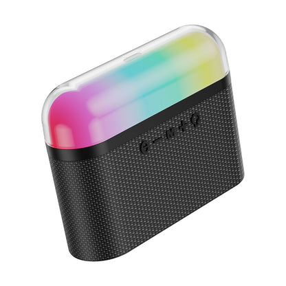 Wiwu P60 RGB Led Işıklı Thunder Wireless Bluetooth Speaker Hoparlör Lacivert