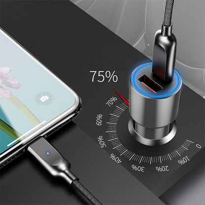 Wiwu PC100 Araç Şarjı Gri