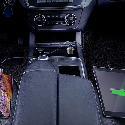 Wiwu PC100 Araç Şarjı Gri