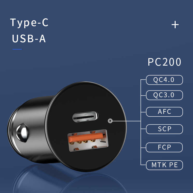 Wiwu PC200 Araç Şarjı Siyah