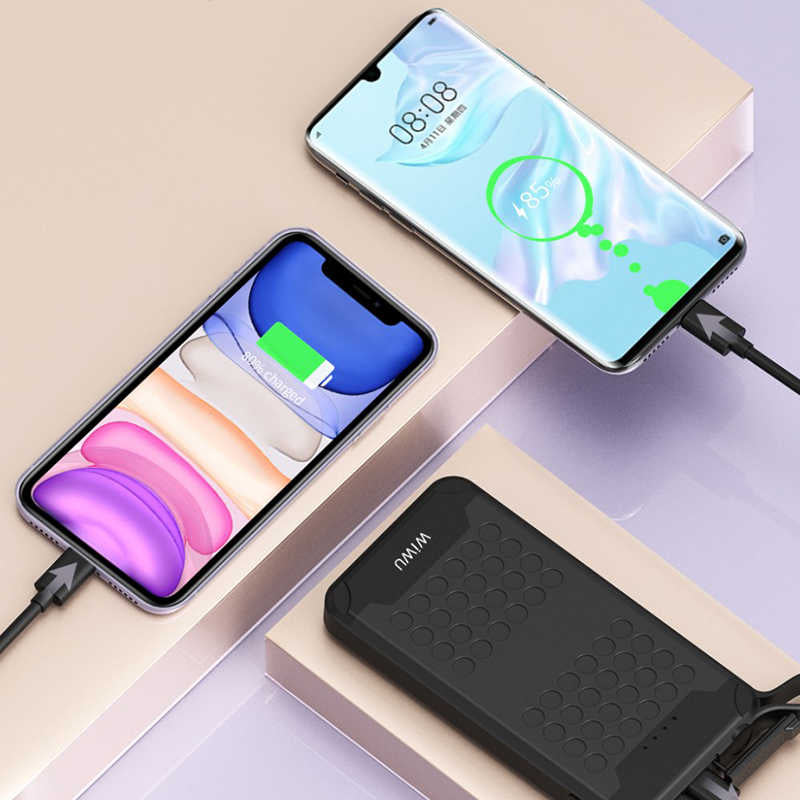 Wiwu PC905 10000 Mah Waterproof Adventurer Suya Dayanıklı Powerbank Siyah