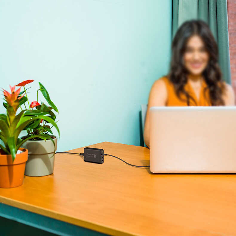 Wiwu PD Power Turbo TX-MU520C-A Universal Şarj Adaptörü Siyah