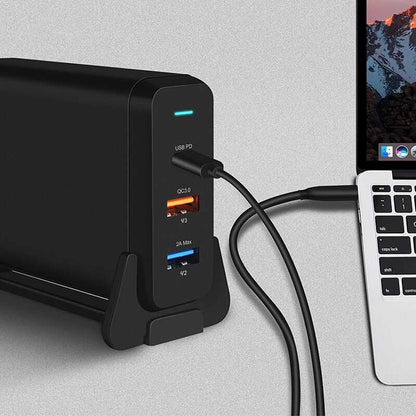 Wiwu PD Power Turbo TX-MU520C-A Universal Şarj Adaptörü Siyah