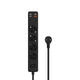 Wiwu PD20W U01EU Power Strip Çoklu Priz 160 cm Siyah
