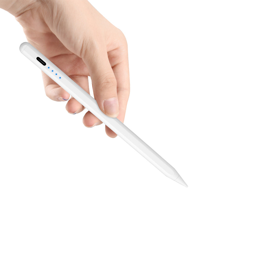 Wiwu Pencil E A02 Avuç İçi Reddi (Palm Rejection) ve Eğim Hassasiyeti Özellikli Dokunmatik Kalem Beyaz