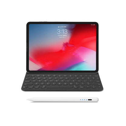 Wiwu Pencil E A02 Avuç İçi Reddi (Palm Rejection) ve Eğim Hassasiyeti Özellikli Dokunmatik Kalem Beyaz