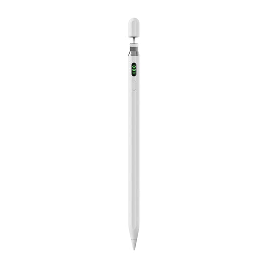 Wiwu Pencil L Pro Dijital Led Göstergeli Dokunmatik Kalem Palm-Rejection Eğim Özellikli Çizim Kalemi Beyaz