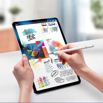 Wiwu Pencil Passive Stylus 2 in 1 Dokunmatik Çizim Kalemi Beyaz