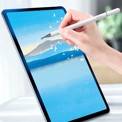 Wiwu Pencil Passive Stylus 2 in 1 Dokunmatik Çizim Kalemi Beyaz