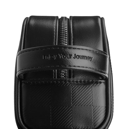 Wiwu Phantom Serisi Parmak İzi Kilitli Çok Fonksiyonlu Taşınabilir Mobil Aksesuar Çantası Siyah