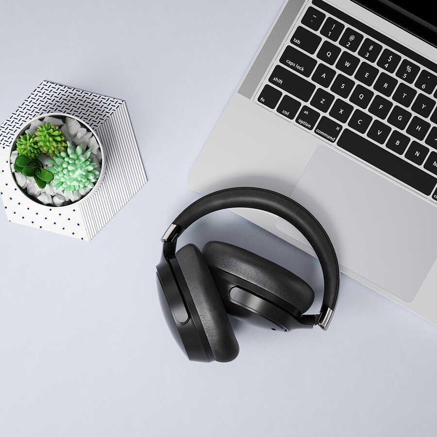 Wiwu Pilot Bluetooth Kulaklık Siyah