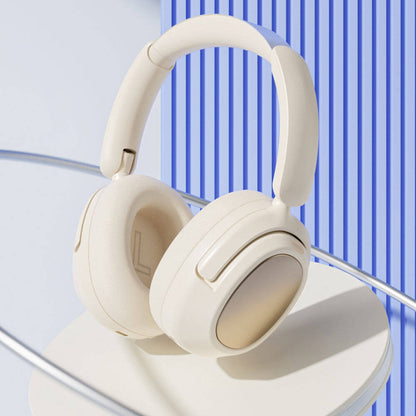 Wiwu Pilot TD-03 ANC Aktif Gürültü Önleyicili Kulak Üstü Bluetooth Kulaklık Krem