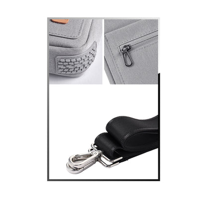 Wiwu Pioneer Serisi Su Geçirmez Polyester Kumaş Omuz Askılı 12.9 inç Tablet Çantası Siyah