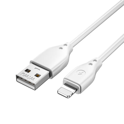 Wiwu Pioneer Wİ-C001 Ultra Esnek Lightning Usb Kablo 1M Beyaz