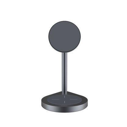 Wiwu Power Air X25 2 in 1 Kablosuz Şarj Standı Gri