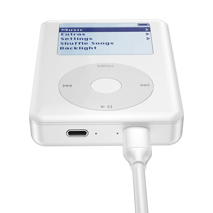 Wiwu PP01 PowerPod Taşınabilir Wireless Şarj ve PD Hızlı Şarj Özellikli Powerbank 20W 10000mAh Beyaz