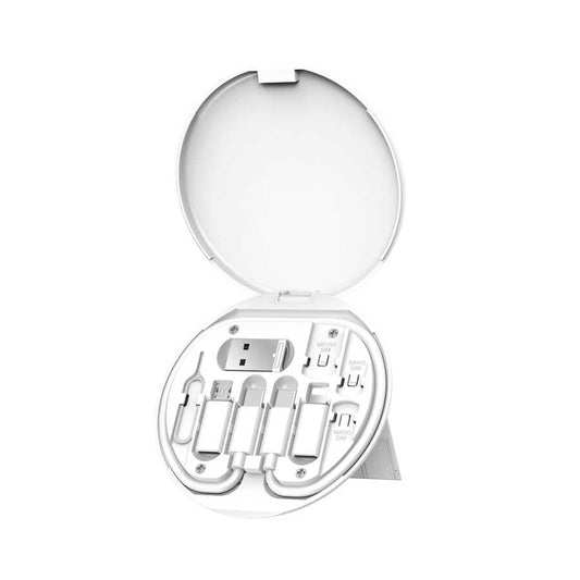 Wiwu S02 Almighty Suit Kutulu Kablo Seti Beyaz