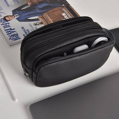 Wiwu Salem Anti-Theft Çok Fonksiyonlu Taşınabilir Mobil Aksesuar Çantası Siyah