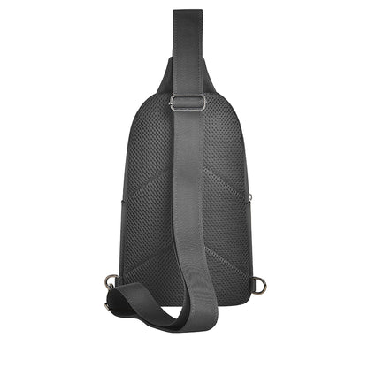 Wiwu Salem Serisi Crossbody Su Geçirmez Polyester Kumaş Omuz Askılı Çapraz Vücut Çantası Siyah