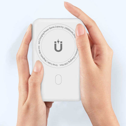 Wiwu SC10000 M-safe Mıknatıslı Wireless Powerbank Siyah