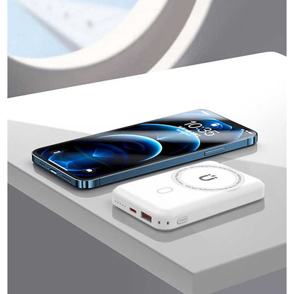 Wiwu SC10000 M-safe Mıknatıslı Wireless Powerbank Beyaz