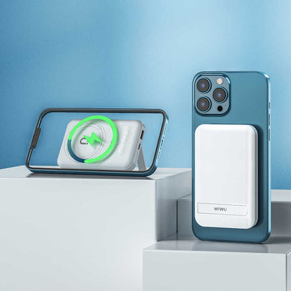 Wiwu SC10000 M-safe Mıknatıslı Wireless Powerbank Siyah