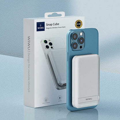 Wiwu SC10000 M-safe Mıknatıslı Wireless Powerbank Beyaz