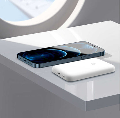 Wiwu SC5000A M-safe Mıknatıslı Wireless Powerbank Beyaz