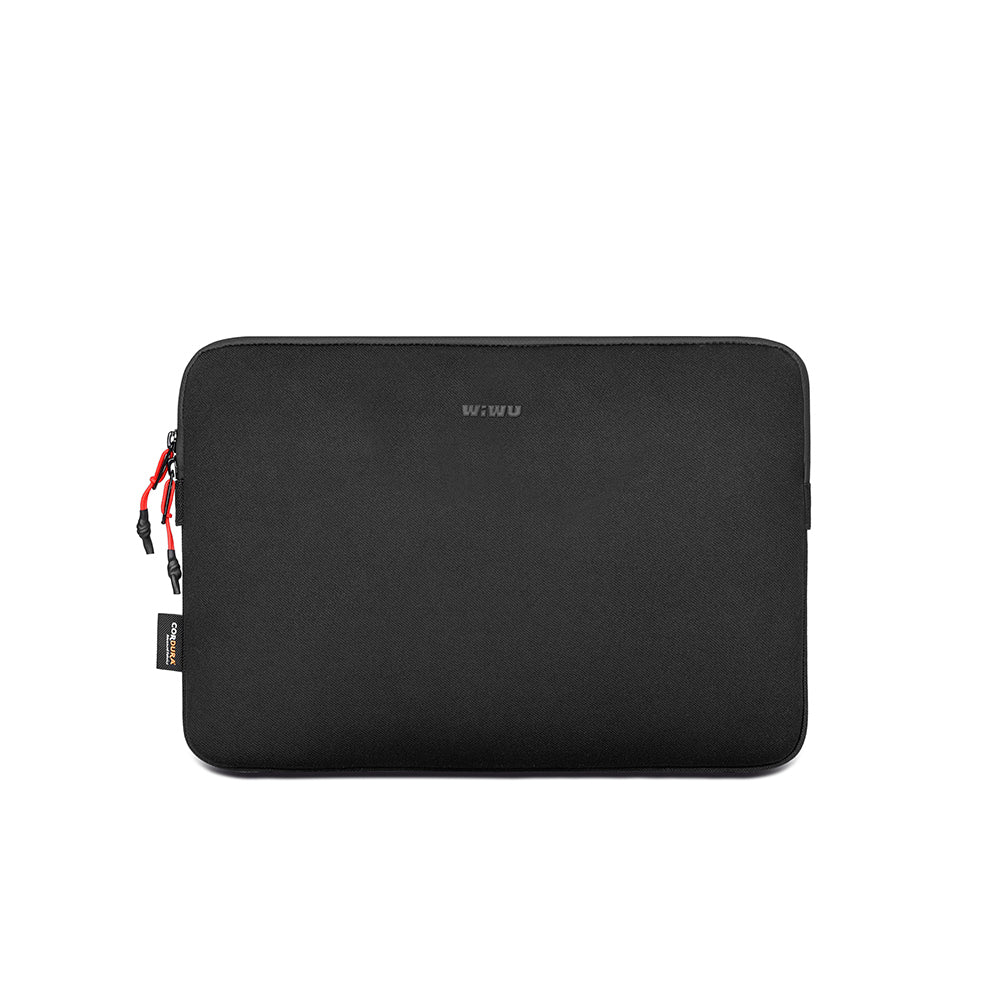 Wiwu Skin Armor Serisi Cordura 1000D Polyester Kumaş 14 inç Laptop Çantası Siyah