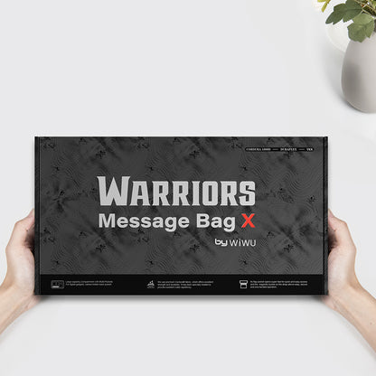 Wiwu Space Exploration Message Bag X Dupont Cordura 1000D Naylon Kumaş Çapraz Vücut Çantası Siyah