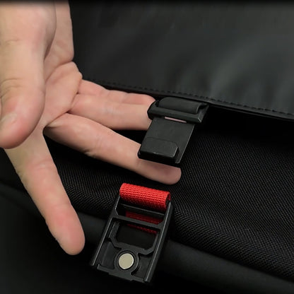 Wiwu Space Exploration Message Bag X Dupont Cordura 1000D Naylon Kumaş Çapraz Vücut Çantası Siyah