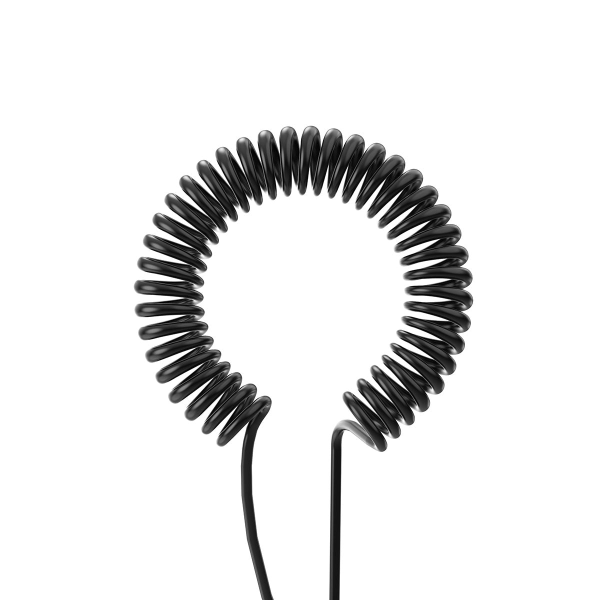 Wiwu Spiral Tasarımlı Micro Type-C ve Lightning 3in1 Spring Spiral Kablo 1m Siyah