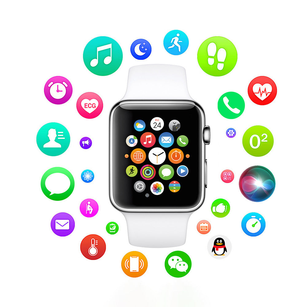 Wiwu SW01 Pro Lite İOS ve Android Uyumlu Akıllı Saat Gümüş