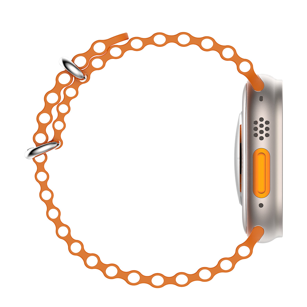 Wiwu SW01 Ultra iOS ve Android Uyumlu Akıllı Saat Siyah