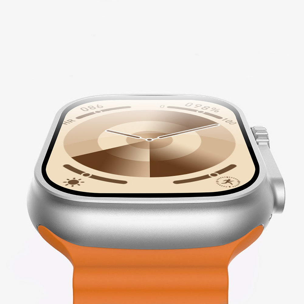 Wiwu SW01 Ultra Lite İOS ve Android Uyumlu Akıllı Saat Siyah