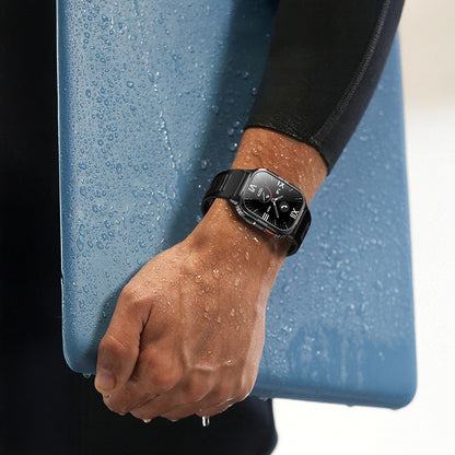 Wiwu SW05 Smart Watch İOS ve Android Uyumlu TFT Ekranlı IP68 Sertifikalı Akıllı Saat Siyah