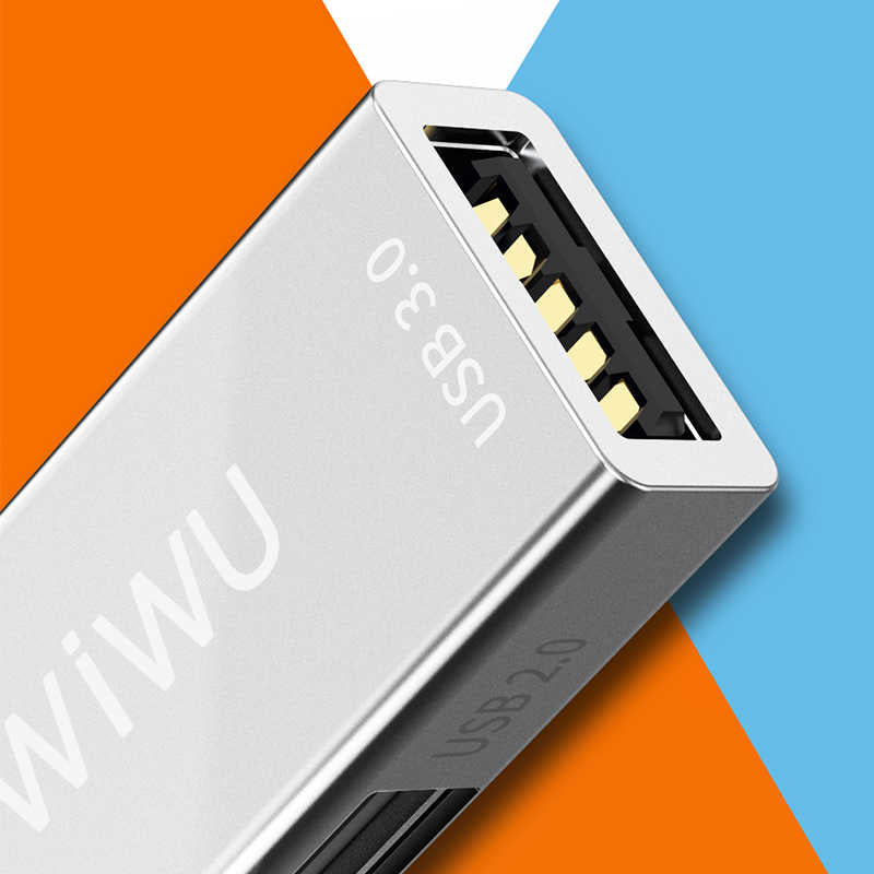 Wiwu T02 Type-C Hub Gri