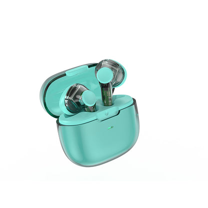 Wiwu T12 Şeffaf Tasarımlı Kulak İçi Bluetooth Kulaklık Mor