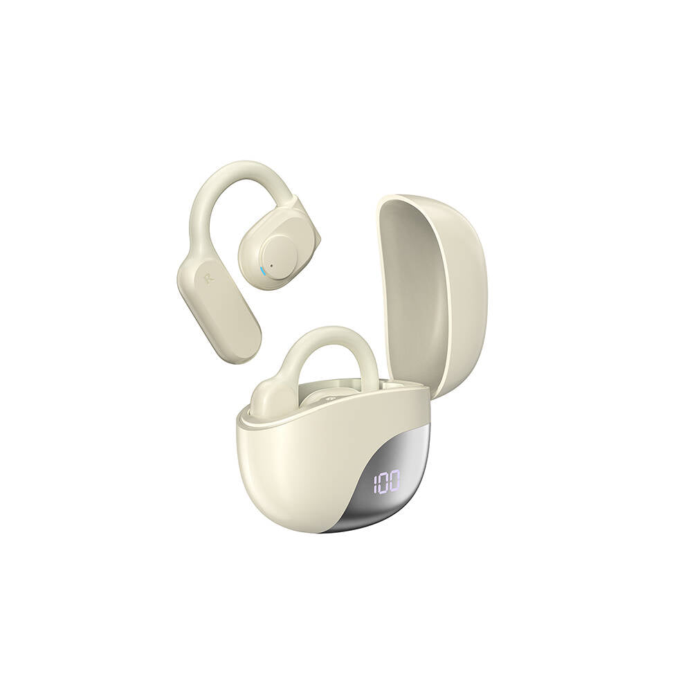Wiwu T20 Openbuds TWS Kulak İçi Bluetooth v5.3 Kulaklık Siyah