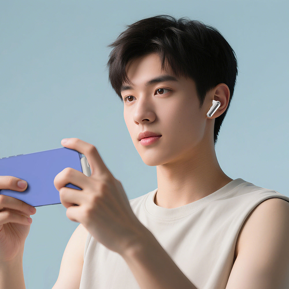 Wiwu T36 ANC/ENC Teknolojili Kulak İçi Bluetooth Kulaklık v6.0 Siyah