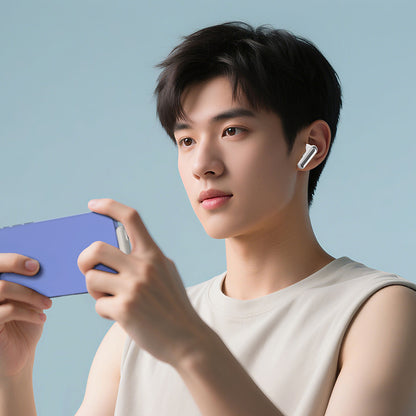 Wiwu T36 ANC/ENC Teknolojili Kulak İçi Bluetooth Kulaklık v6.0 Siyah