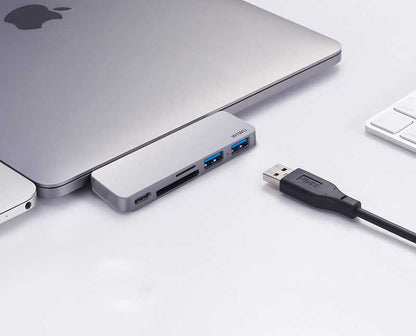 Wiwu T6 Type-C Hub Gri